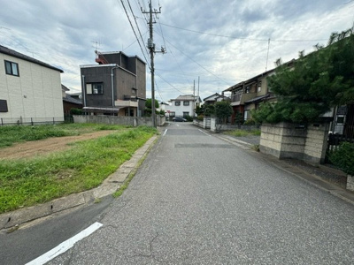 【前面道路含む現地写真】 | 太田市浜町　売土地