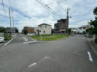【前面道路含む現地写真】 | 太田市浜町　売土地