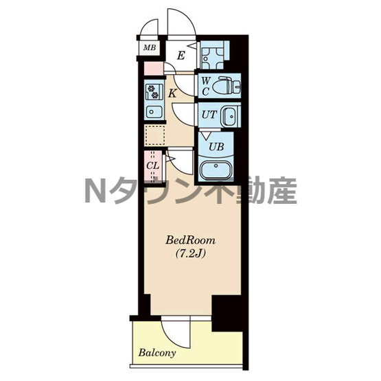 【間取り】 | S-RESIDENCE名駅太閤 | 間取りです。