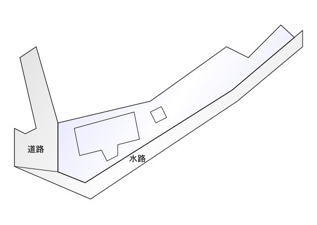 熊谷市柿沼　中古戸建の区画図