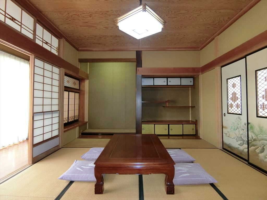 南アルプス市上市之瀬戸建て８DKの和室