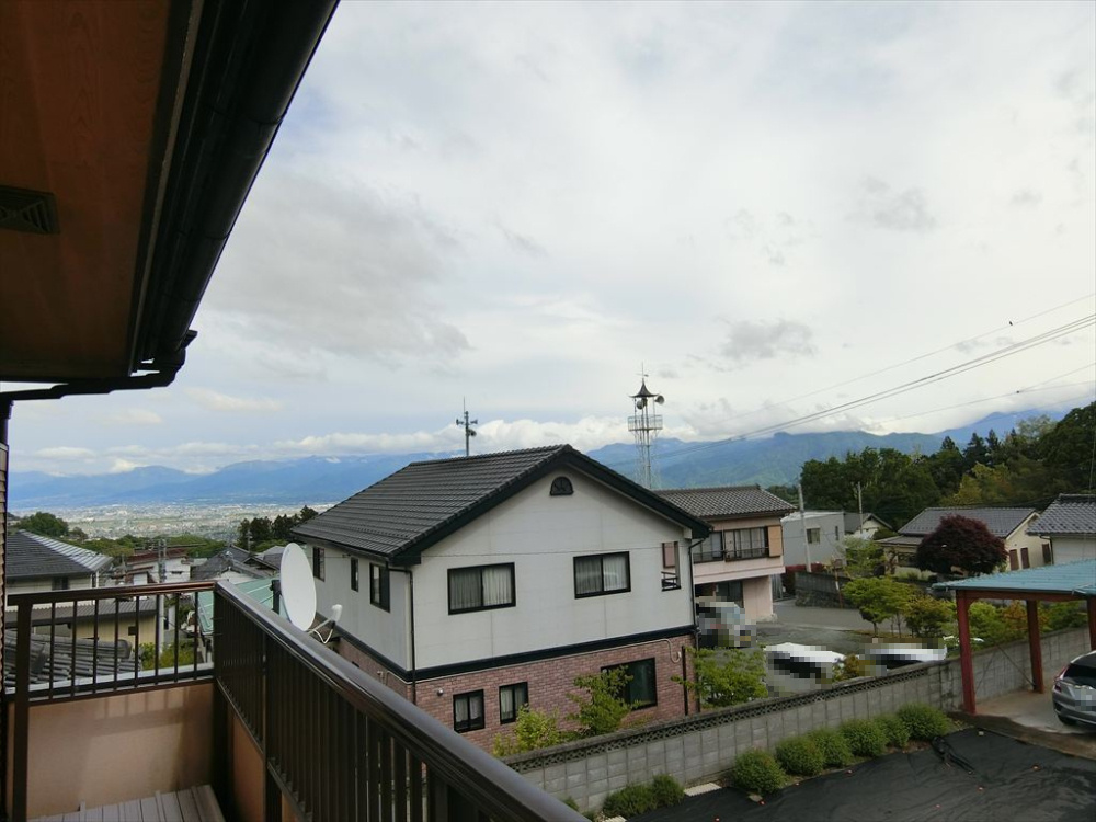 南アルプス市上市之瀬戸建て８DKの展望