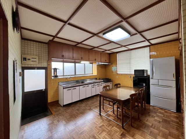 南アルプス市上市之瀬戸建て８DKのキッチン