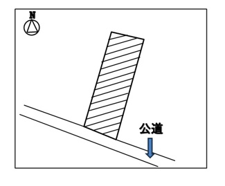 【区画図】 | 辰野町伊那富 売地④ | 区画図