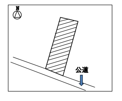 【区画図】 | 辰野町伊那富 売地④ | 区画図