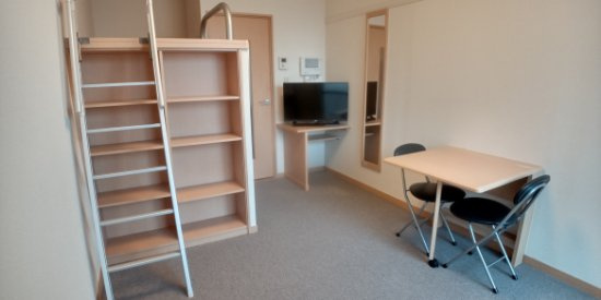 レオパレス幸Ａの居間・リビング|設備・使用は号室により異なる為、現況を優先いたします。