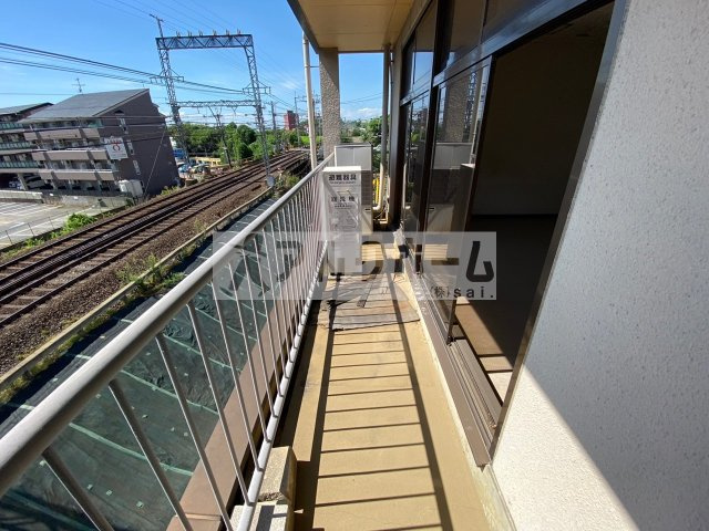 谷口ビルのバルコニー