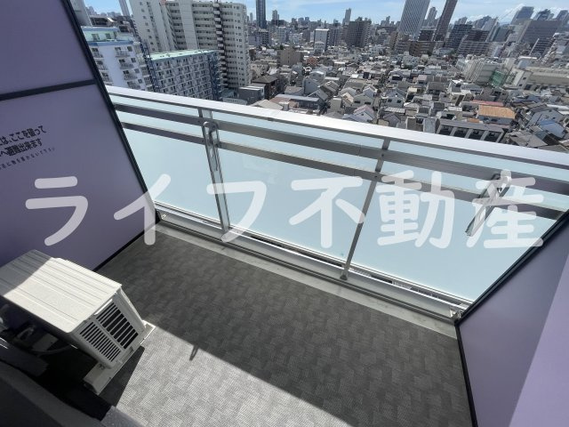ファーストフィオーレ大阪城イーストのバルコニー|開放的で明るい空間を演出してくれるバルコニーです