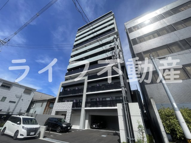 ファーストフィオーレ大阪城イーストの外観|外観は落ち着いています