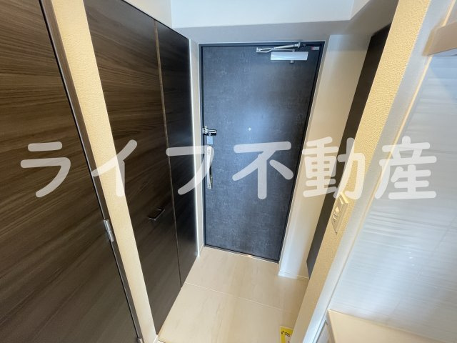 ファーストフィオーレ大阪城イーストの玄関|ゆったりとした玄関です