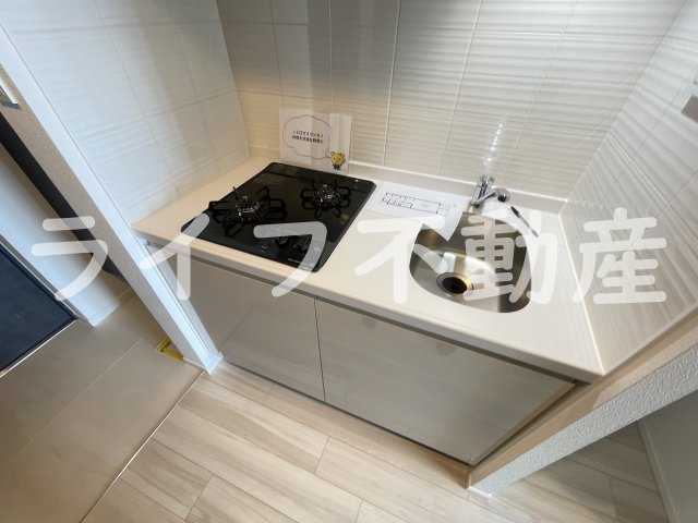 ファーストフィオーレ大阪城イーストのキッチン|お料理しやすいキッチンです