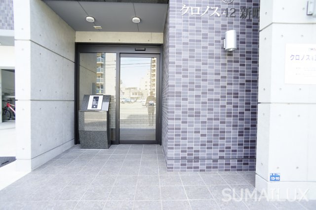 熊本市中央区新町２丁目の賃貸マンションのエントランス