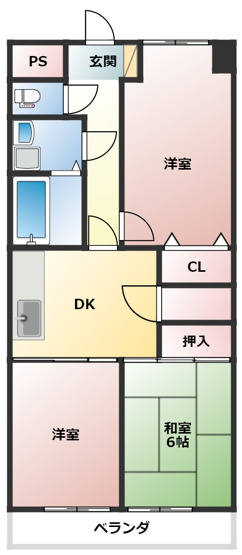 【間取り】 | フレスコラヴィエ