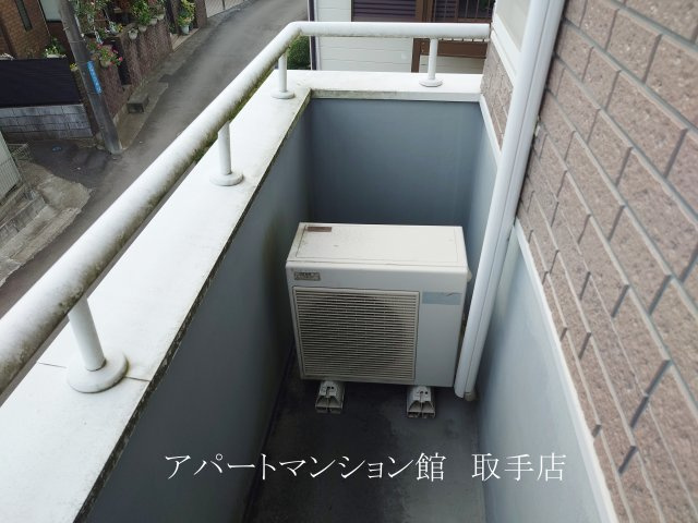 エルシオンヒルズテナントのバルコニー