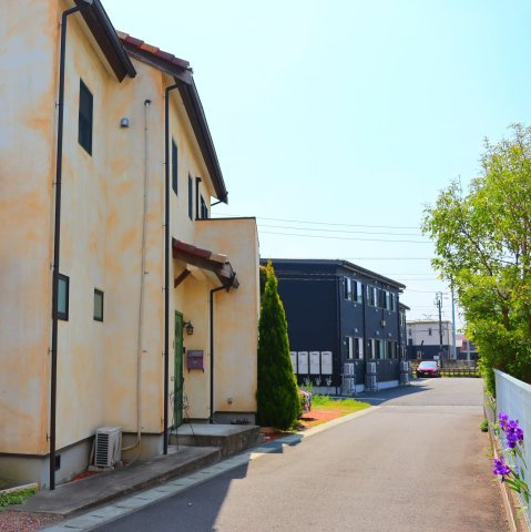 高崎市上並榎町752-3の前面道路含む現地写真