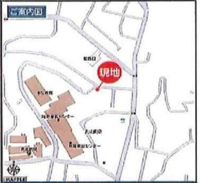 【地図】 | 神戸市長田区丸山町2丁目　新築戸建1号棟　仲介手数料無料！ | 長田区丸山町2　新築1号棟　仲介手数料無料！