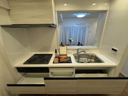 【キッチン】コープ野村リバーサイド三条 