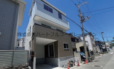 【外観】 | 神戸市長田区寺池町3丁目　新築戸建　仲介手数料無料！ | 長田区寺池町3　新築　仲介手数料無料！