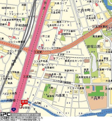 【地図】 | メインステージ大森東