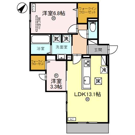 【間取り】 | クラシスト清和園町