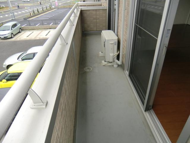 リバーサイドヴィラ ハピネスのバルコニー