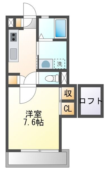 【間取り】 | プルミエ・ラムール | 現況優先。