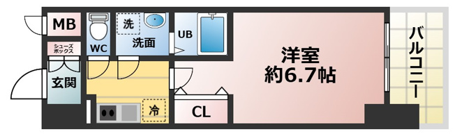 【間取り】 | Quintet NAMBA