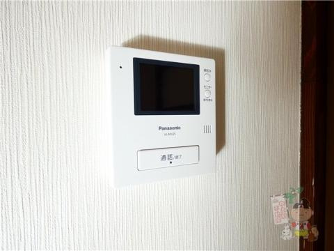 クライン・ブリュッケ　Ｂのセキュリティ|カメラ付インターホン