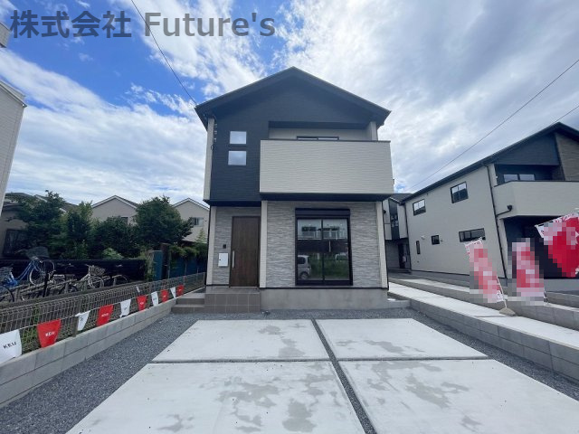 流山市流山　新築戸建　全4棟　1号棟の外観|TX「南流山」駅徒歩12分・流鉄線「平和台」駅徒歩10分