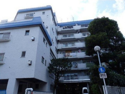 【外観】 | パール高円寺マンション | 鉄筋コンクリート造のがっしりした建物。