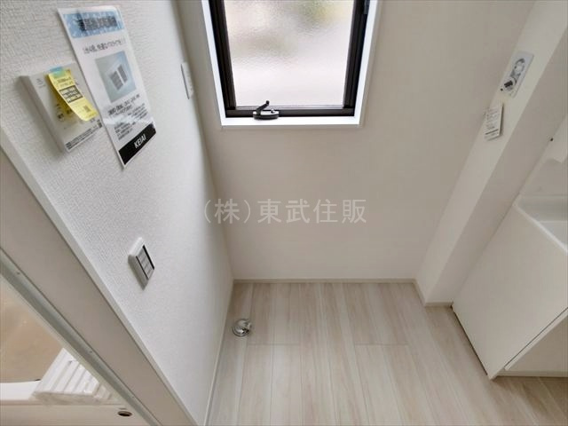 【ランドリースペース】 | 川越市今成１期　全５棟　1号棟 | 洗濯機置き場