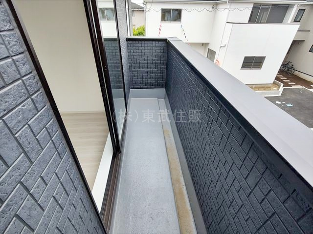 【バルコニー】 | 川越市今成１期　全５棟　1号棟 | 風通しの良いバルコニーです