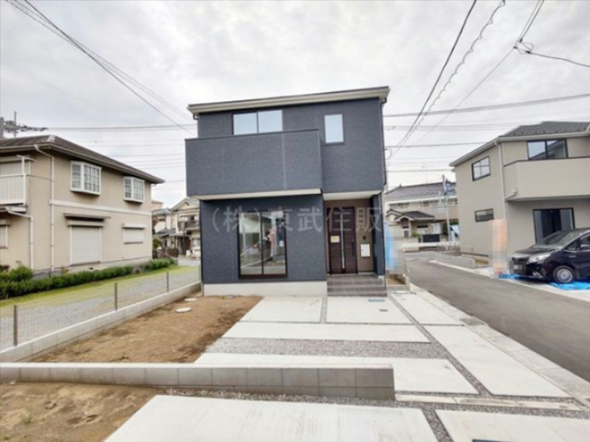【外観】 | 川越市今成１期　全５棟　1号棟 | 敷地広々３５坪以上です