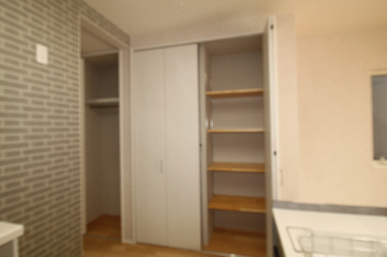 秦南町2丁目　新築戸建の収納|ＬＤＫ　16.8帖