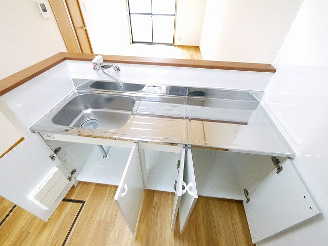 竜王テラスハウスのキッチン