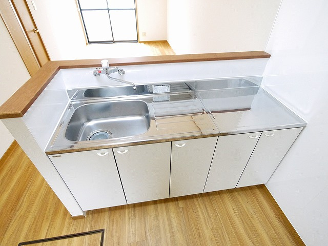 竜王テラスハウスのキッチン