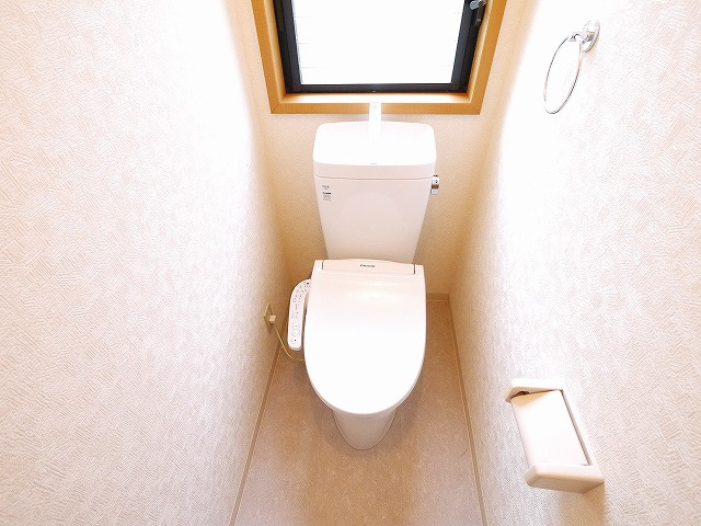 竜王テラスハウスのトイレ