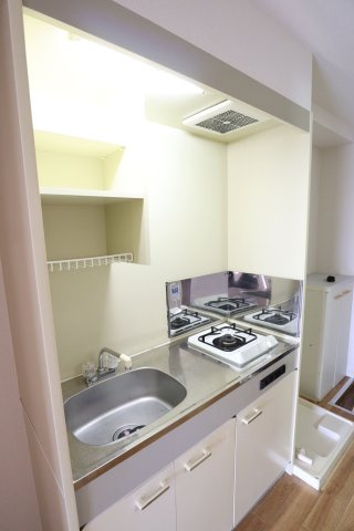 ウイン・ウエストのキッチン