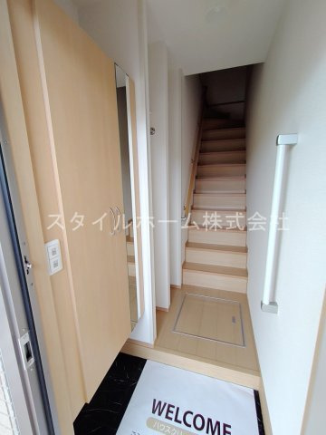 ウィット瓦町の玄関|イメージ写真です。