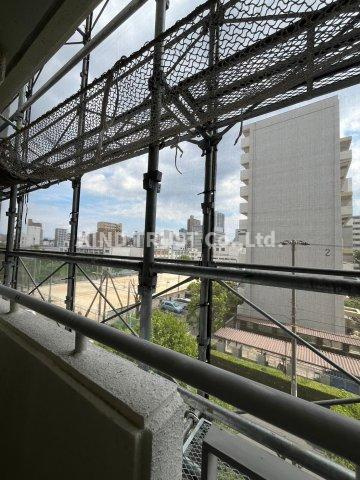 リバーサイドほんじょう1号棟の展望