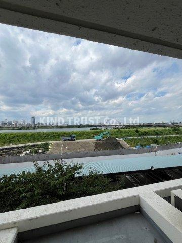 リバーサイドほんじょう1号棟の展望