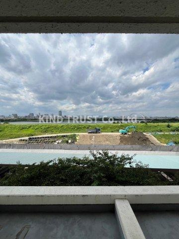 リバーサイドほんじょう1号棟の展望