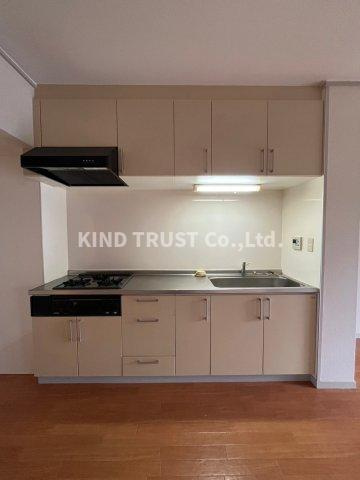 リバーサイドほんじょう1号棟のキッチン|使いやすいキッチンです