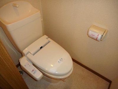 【トイレ】 | ボンジュールⅡ | 落ち着いたトイレです