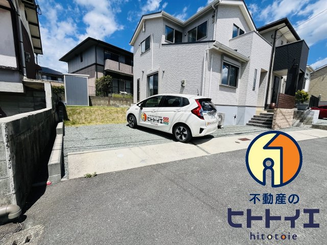 久留米市国分町戸建の駐車場