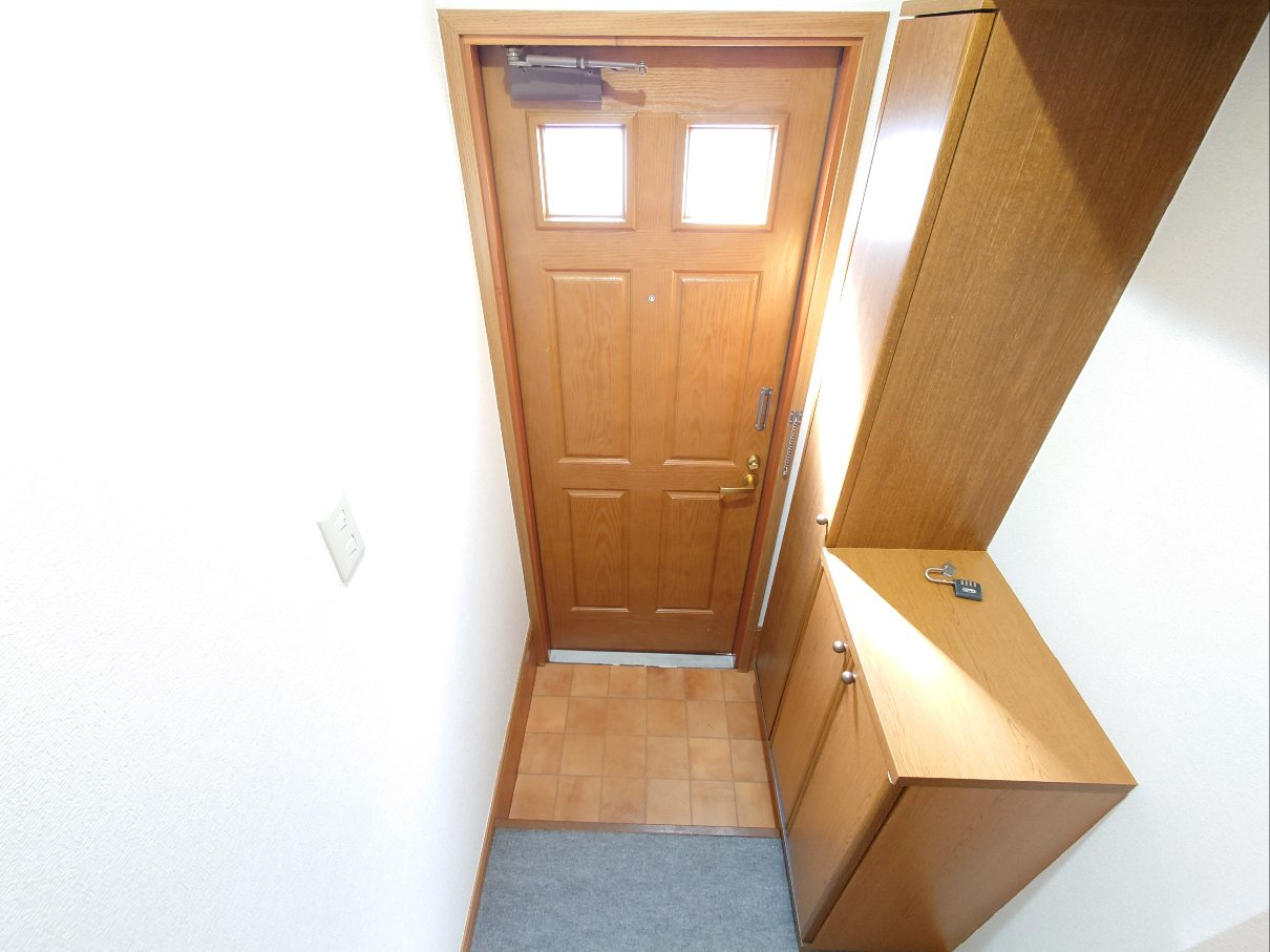 エスポワールパレスの玄関