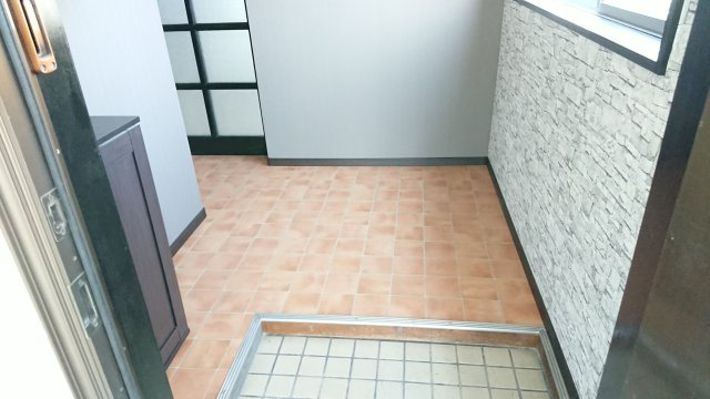 竹野屋ビルの玄関|落ち着いた玄関です