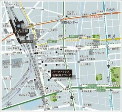【地図】 | パークアクシス名駅南グランデ