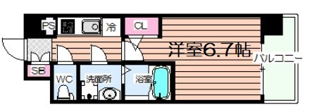 【間取り】 | エスリード梅田グレイス