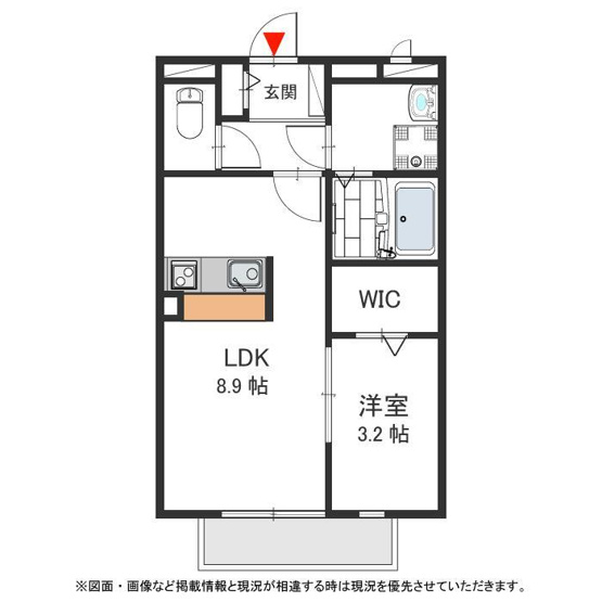 【間取り】 | グレイス奥林B